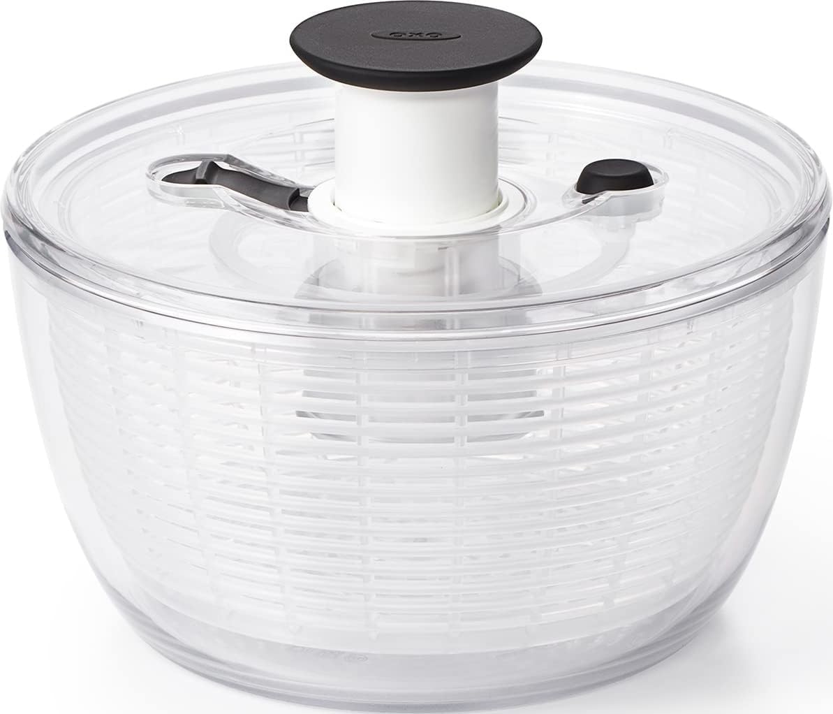 Good Grips 6.22 Qt Salad Spinner, Vegetable Washer with Bowl & Strainer