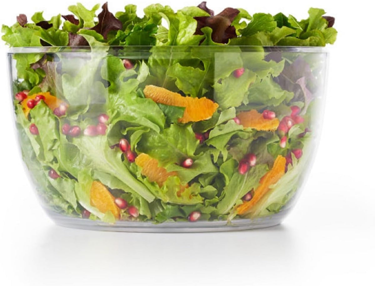 Good Grips 6.22 Qt Salad Spinner, Vegetable Washer with Bowl & Strainer