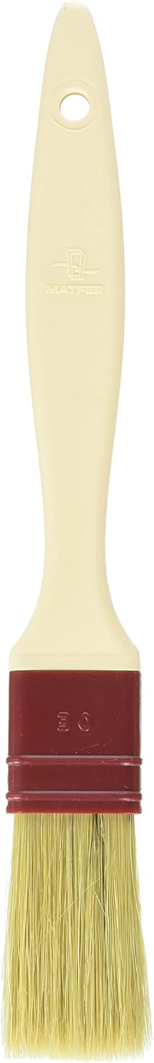 Matfer Bourgeat Natural Pastry Brush, Flat, 1 1/2"
