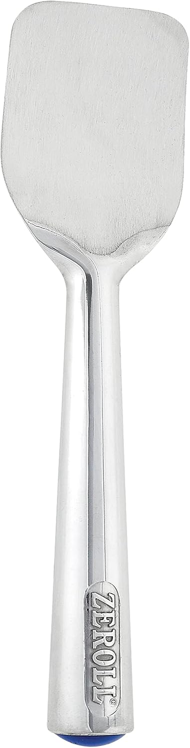 Original Tubmate Aluminum Ice Cream Spade for Leveling Tubs Packing and Hand-Mixing, Self-defrosting Fluid-Filled Handle Longer-Lasting Thicker Blade Made in USA, 9-Inch, Silver