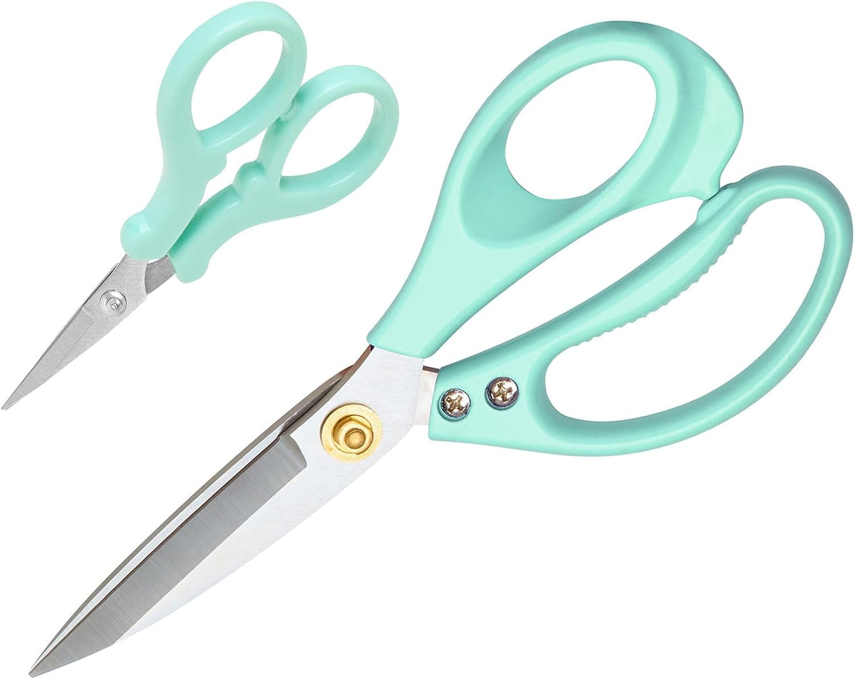 All Purpose Kitchen Scissors, Kitchen Shears Heavy Duty - Dishwasher Safe Food Scissors- Multipurpose Cooking Shears for Meat Poultry Food, Herbs, and Fish, Comfort Grip Handles, Pink