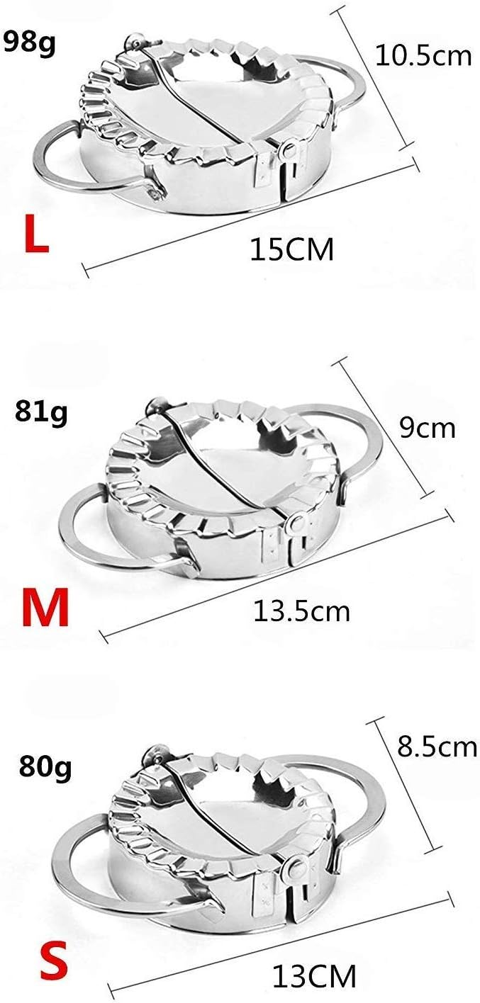 Ravioli Maker Set, 1 Pack Stainless Steel Pierogi Dumpling Maker Wrapper Pastry Dough Press Pie Empanada Press Mould Pastry Crimpers, Pelmeni Dumplings - Home Cooking Kitchen Accessories