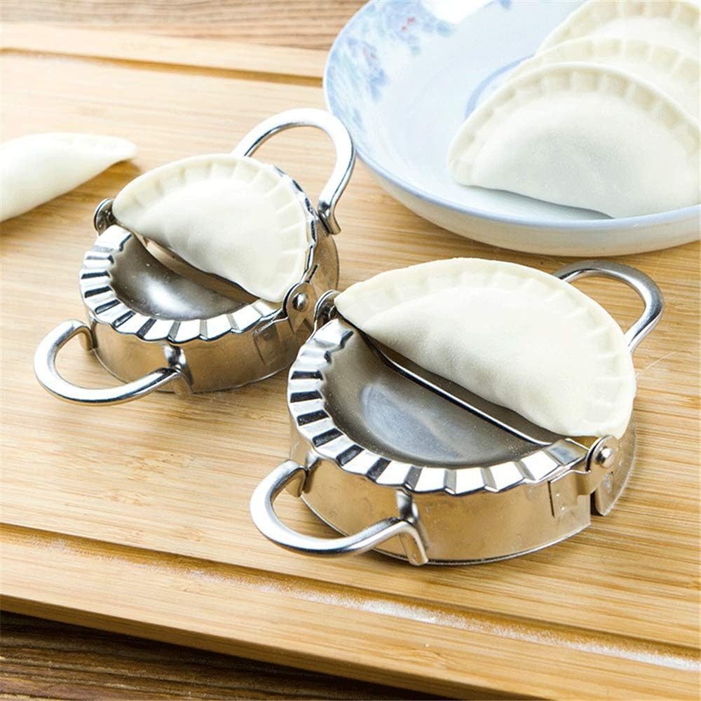 Ravioli Maker Set, 1 Pack Stainless Steel Pierogi Dumpling Maker Wrapper Pastry Dough Press Pie Empanada Press Mould Pastry Crimpers, Pelmeni Dumplings - Home Cooking Kitchen Accessories