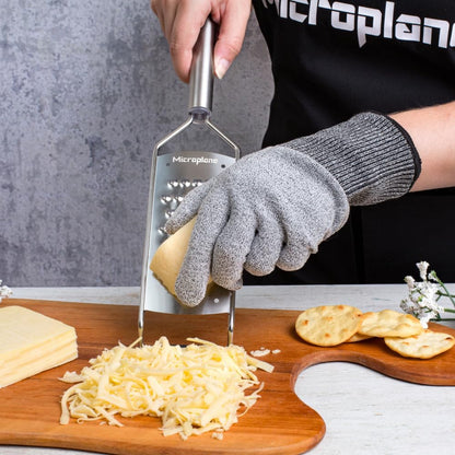 Professional Series Kitchen Grater new Extra Coarse for Potato, Zucchini, Carrot, Apple, Cabbage and Cheese with Stainless Steel Blades - Made in USA