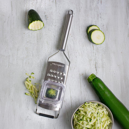 Professional Series Kitchen Grater new Extra Coarse for Potato, Zucchini, Carrot, Apple, Cabbage and Cheese with Stainless Steel Blades - Made in USA