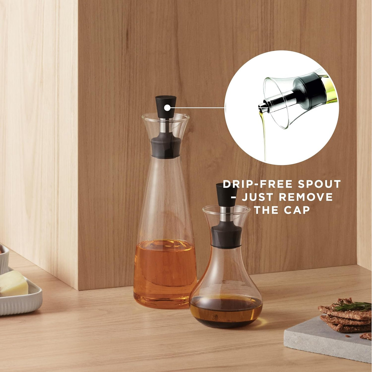 Oil and Vinegar Carafe 0.5 qt / 17 fl. ounces