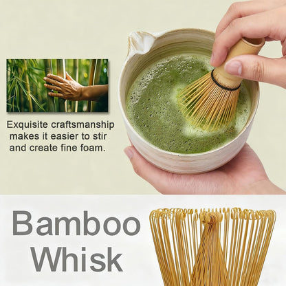 Matcha Whisk Set, Traditional Japanese Tea Accessories