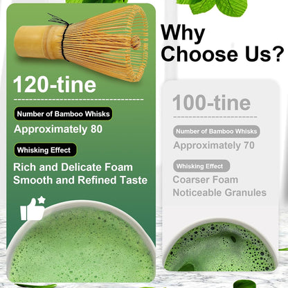 Matcha Whisk Set, Traditional Japanese Tea Accessories
