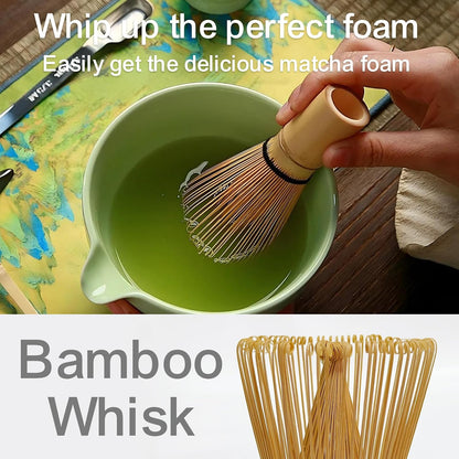 Matcha Whisk Set, Traditional Japanese Tea Accessories