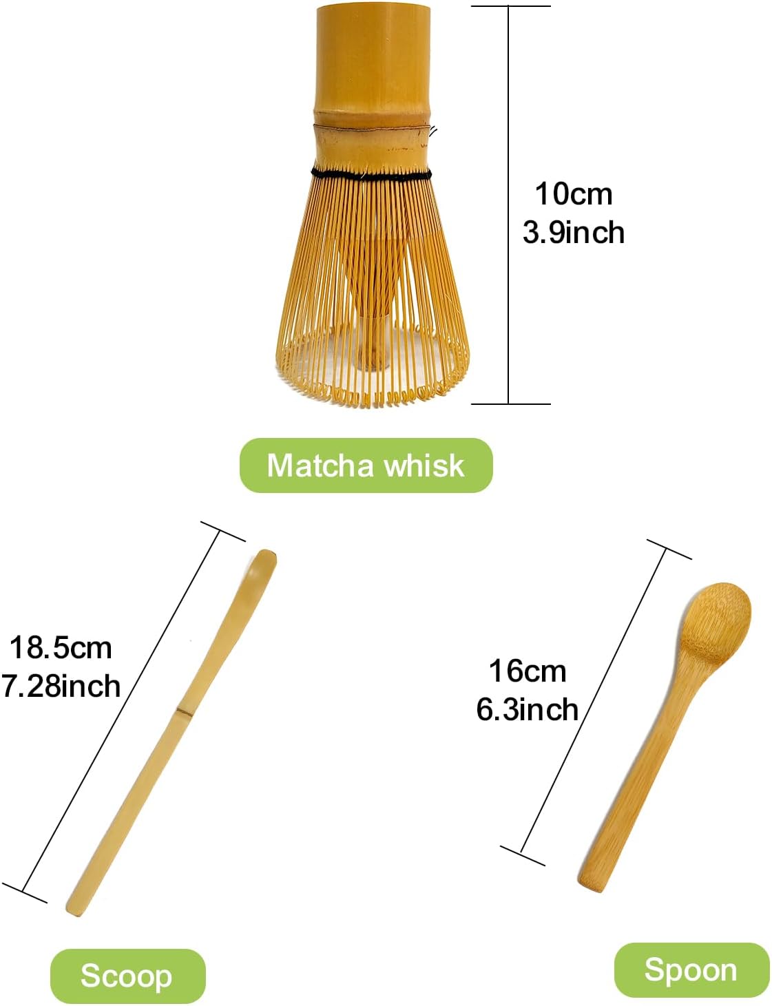 Matcha Whisk Set, Traditional Japanese Tea Accessories