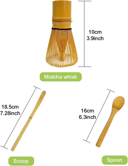 Matcha Whisk Set, Traditional Japanese Tea Accessories