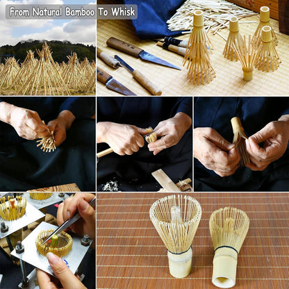 Matcha Whisk Set, Traditional Japanese Tea Accessories