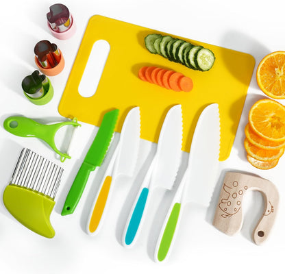 Kids Knife Set, Montessori Kitchen Tools, BPA