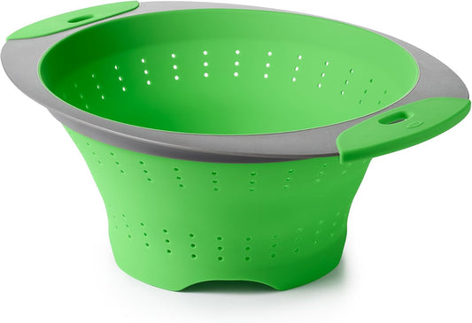 Collapsible Colander, 3.5 quart, Green