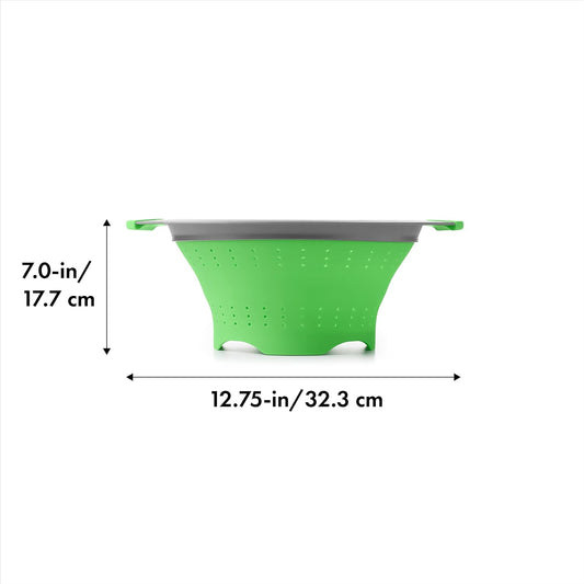 Collapsible Colander, 3.5 quart, Green