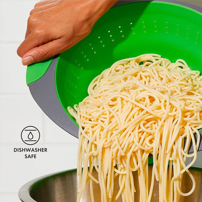 Collapsible Colander, 3.5 quart, Green