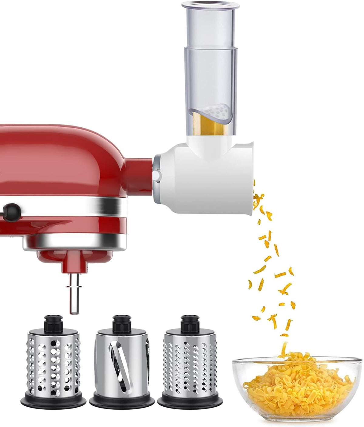 Slicer Shredder Attachment for KitchenAid Stand Mixers,Food Processor