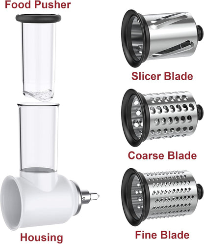 Slicer Shredder Attachment for KitchenAid Stand Mixers,Food Processor