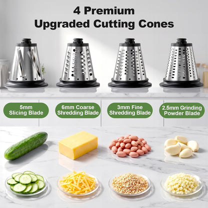 Slicer Shredder Attachment for KitchenAid Stand Mixers,Food Processor