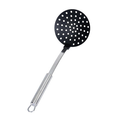 Stainless Steel Spider Skimmer - German Standard Wire Skimmer with Ergonomic Handle, Dishwasher Safe - Wire Strainer Pasta Spoon for Cooking & Frying
