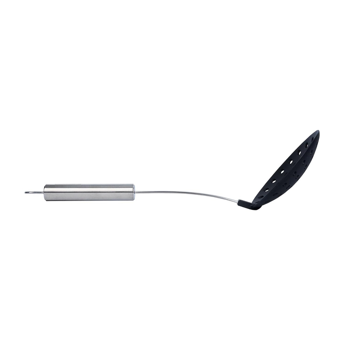 Stainless Steel Spider Skimmer - German Standard Wire Skimmer with Ergonomic Handle, Dishwasher Safe - Wire Strainer Pasta Spoon for Cooking & Frying
