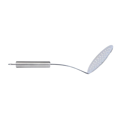 Stainless Steel Spider Skimmer - German Standard Wire Skimmer with Ergonomic Handle, Dishwasher Safe - Wire Strainer Pasta Spoon for Cooking & Frying