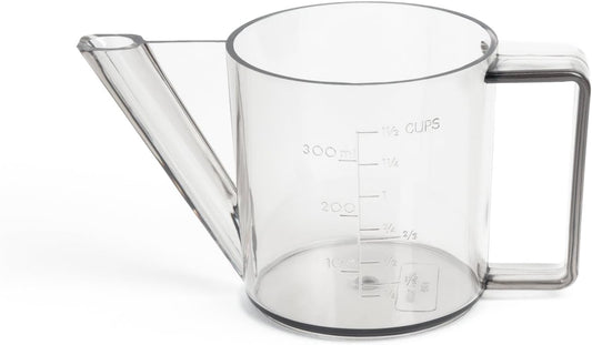 Fox Run Gravy/Fat Poultry, Separator, 1.5-Cup | Thanksgiving & Holiday Cooking Essential | Gravy Making Tool | Gravy & Fat Measuring Separator Cup | 1.5 Cup Capacity & Spout