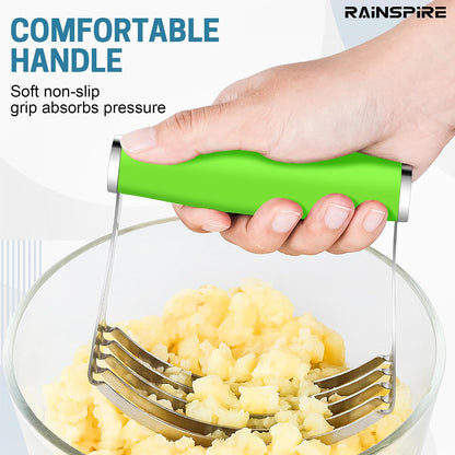 XL Pastry Cutter For Baking, Heavy Duty Pastry Blender Stainless Steel, Thick Sharp Blades Dough Blender, Dough Cutter Butter Cutter Pastry for Easy Mixing, Dishwasher Safe (Black)