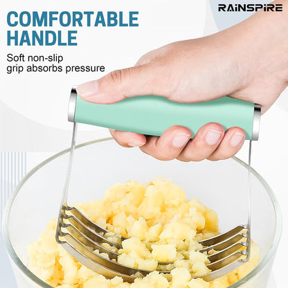 XL Pastry Cutter For Baking, Heavy Duty Pastry Blender Stainless Steel, Thick Sharp Blades Dough Blender, Dough Cutter Butter Cutter Pastry for Easy Mixing, Dishwasher Safe (Black)