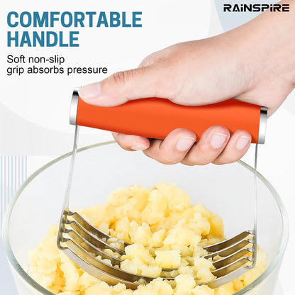 XL Pastry Cutter For Baking, Heavy Duty Pastry Blender Stainless Steel, Thick Sharp Blades Dough Blender, Dough Cutter Butter Cutter Pastry for Easy Mixing, Dishwasher Safe (Black)