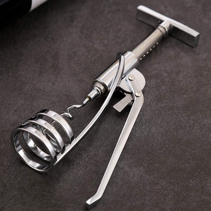 LGYYGLO Zinc Alloy Heavy Duty Wing Corkscrew Wine Bottle Opener with Waiter Corkscrew