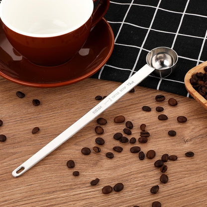 2 Tablespoon Coffee Scoop Stainless Steel Long Handle Measuring Spoon 2 tbsp Measuring spoon 30 ml Coffee Scoop 2 tablespoon Scoop for Ground Coffee