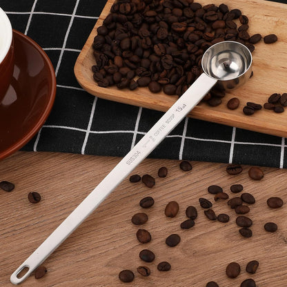2 Tablespoon Coffee Scoop Stainless Steel Long Handle Measuring Spoon 2 tbsp Measuring spoon 30 ml Coffee Scoop 2 tablespoon Scoop for Ground Coffee