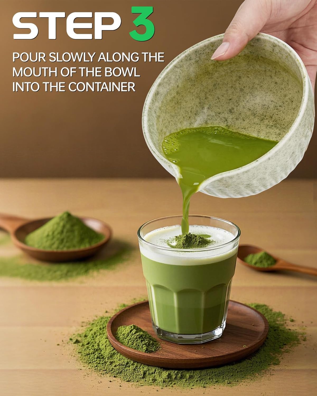 20Oz Matcha Whisk Set，7 Pcs Matcha Kit Includes Matcha Bowl, Whisk & Holder, Bamboo Scoop, Scoop Rest, Sifter & Tea Towel - Perfect for Matcha Tea Ceremony