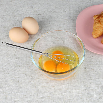 Stainless Steel Whisk Set of 4, Food Grade Balloon Whisk Egg Beater, Thicken Wire Mixing Whisk for Baking, Cooking, Whisking Cream, Sauce, Pancake Batter