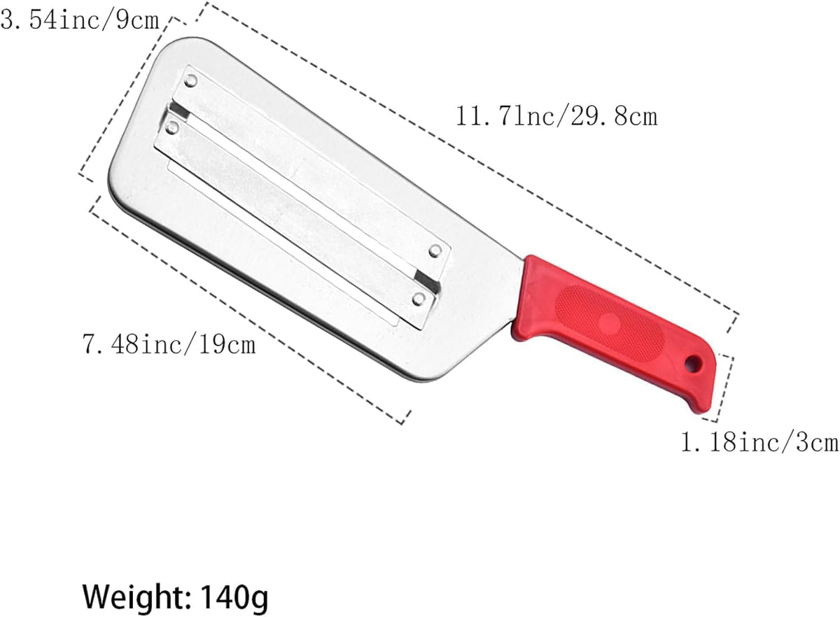2 Pack Cabbage Shredder for Coleslaw,Stainless Steel Cabbage Slicer Shredder,Kitchen Lettuce Knife