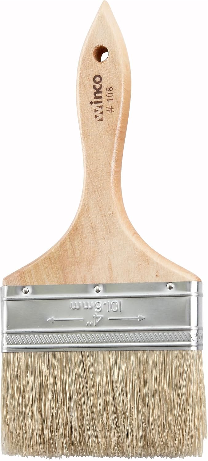3" Boar Bristle Heavy-Duty Pastry Brush