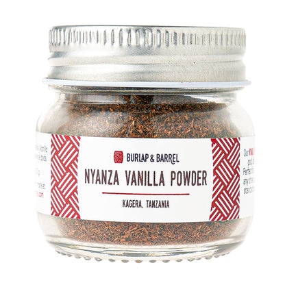 Burlap & Barrel Black Garlic Powder – Rich, Savory Flavor – Perfect for Roasted Proteins & Vegetables – Black Garlic Seasoning – As Seen On Shark Tank - 2.2oz Jar