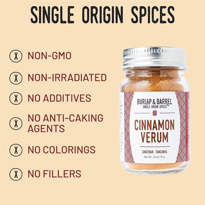 Burlap & Barrel Black Garlic Powder – Rich, Savory Flavor – Perfect for Roasted Proteins & Vegetables – Black Garlic Seasoning – As Seen On Shark Tank - 2.2oz Jar