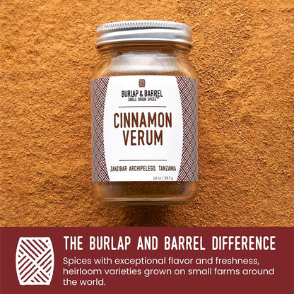 Burlap & Barrel Black Garlic Powder – Rich, Savory Flavor – Perfect for Roasted Proteins & Vegetables – Black Garlic Seasoning – As Seen On Shark Tank - 2.2oz Jar