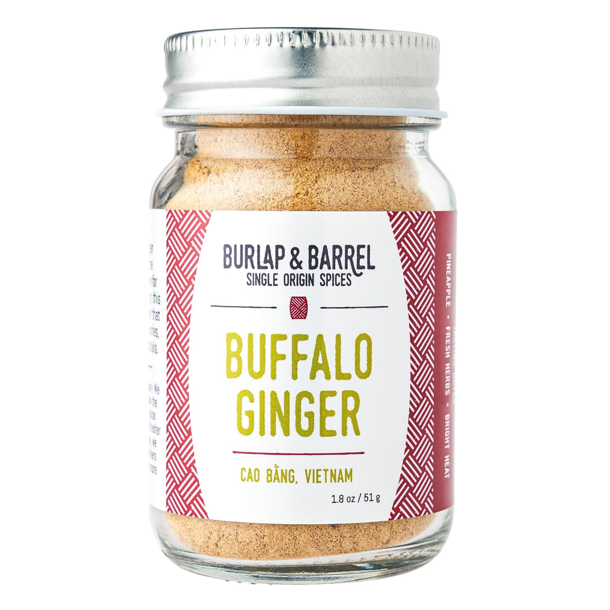 Burlap & Barrel Black Garlic Powder – Rich, Savory Flavor – Perfect for Roasted Proteins & Vegetables – Black Garlic Seasoning – As Seen On Shark Tank - 2.2oz Jar