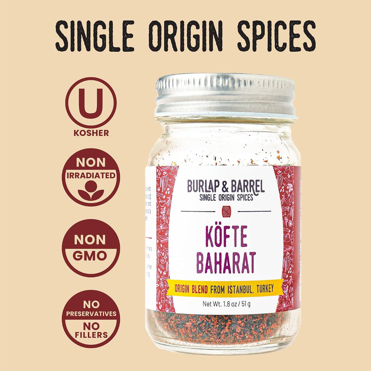 Burlap & Barrel Black Garlic Powder – Rich, Savory Flavor – Perfect for Roasted Proteins & Vegetables – Black Garlic Seasoning – As Seen On Shark Tank - 2.2oz Jar