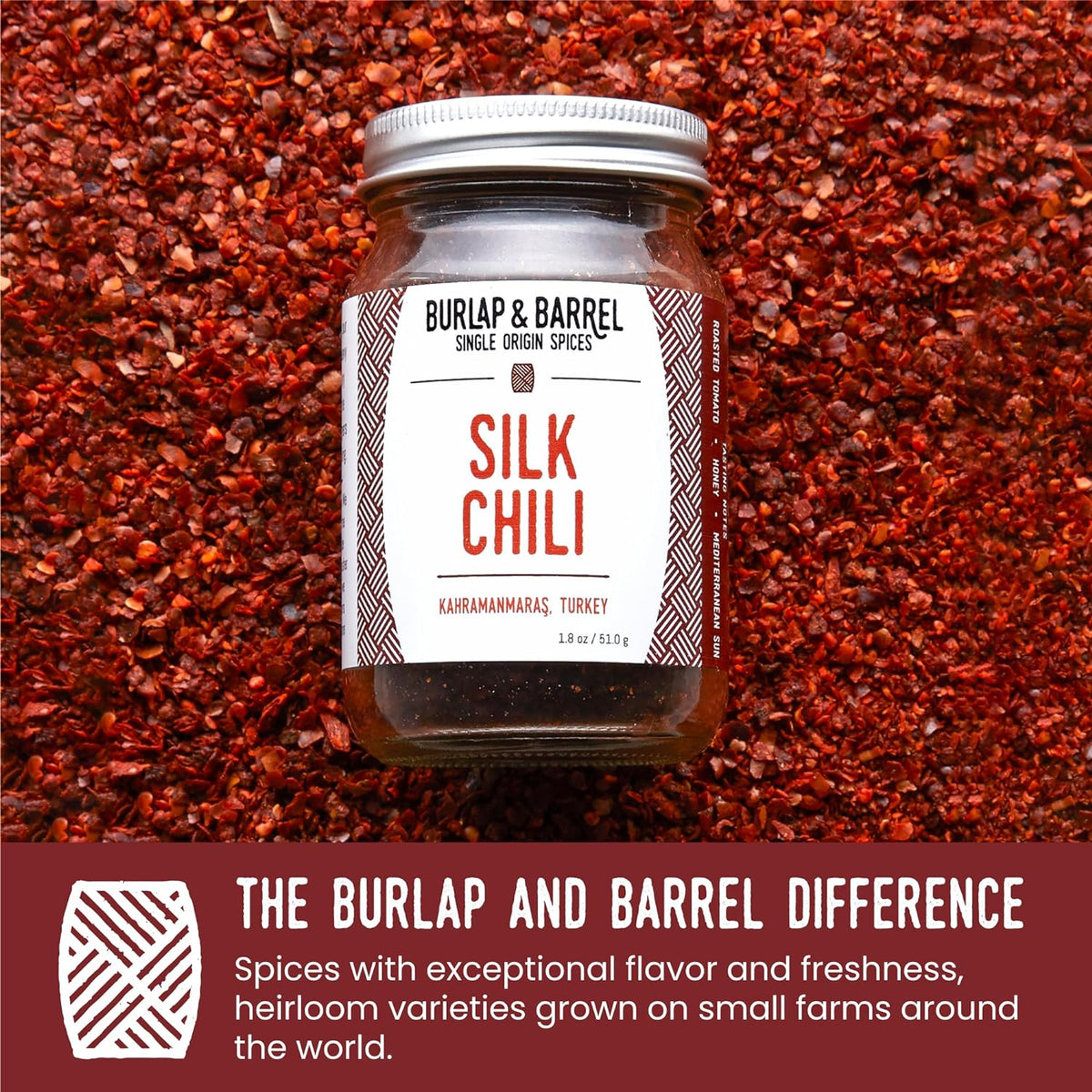 Burlap & Barrel Black Garlic Powder – Rich, Savory Flavor – Perfect for Roasted Proteins & Vegetables – Black Garlic Seasoning – As Seen On Shark Tank - 2.2oz Jar