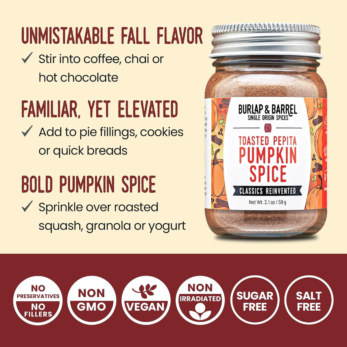 Burlap & Barrel Black Garlic Powder – Rich, Savory Flavor – Perfect for Roasted Proteins & Vegetables – Black Garlic Seasoning – As Seen On Shark Tank - 2.2oz Jar