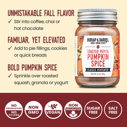 Burlap & Barrel Black Garlic Powder – Rich, Savory Flavor – Perfect for Roasted Proteins & Vegetables – Black Garlic Seasoning – As Seen On Shark Tank - 2.2oz Jar