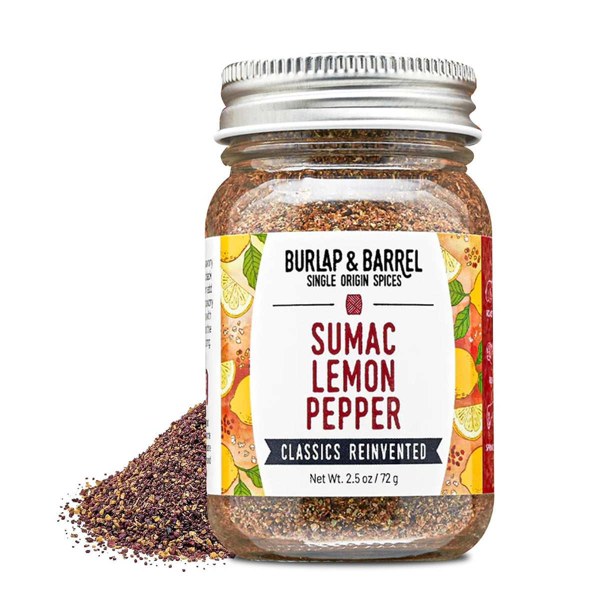 Burlap & Barrel Black Garlic Powder – Rich, Savory Flavor – Perfect for Roasted Proteins & Vegetables – Black Garlic Seasoning – As Seen On Shark Tank - 2.2oz Jar