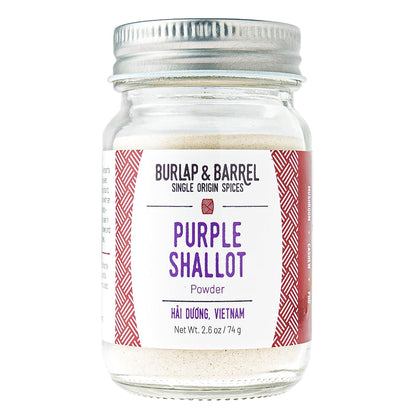 Burlap & Barrel Black Garlic Powder – Rich, Savory Flavor – Perfect for Roasted Proteins & Vegetables – Black Garlic Seasoning – As Seen On Shark Tank - 2.2oz Jar