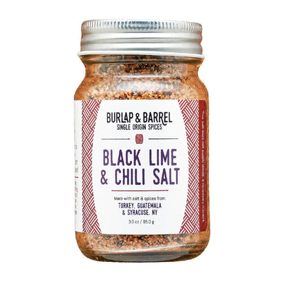 Burlap & Barrel Black Garlic Powder – Rich, Savory Flavor – Perfect for Roasted Proteins & Vegetables – Black Garlic Seasoning – As Seen On Shark Tank - 2.2oz Jar