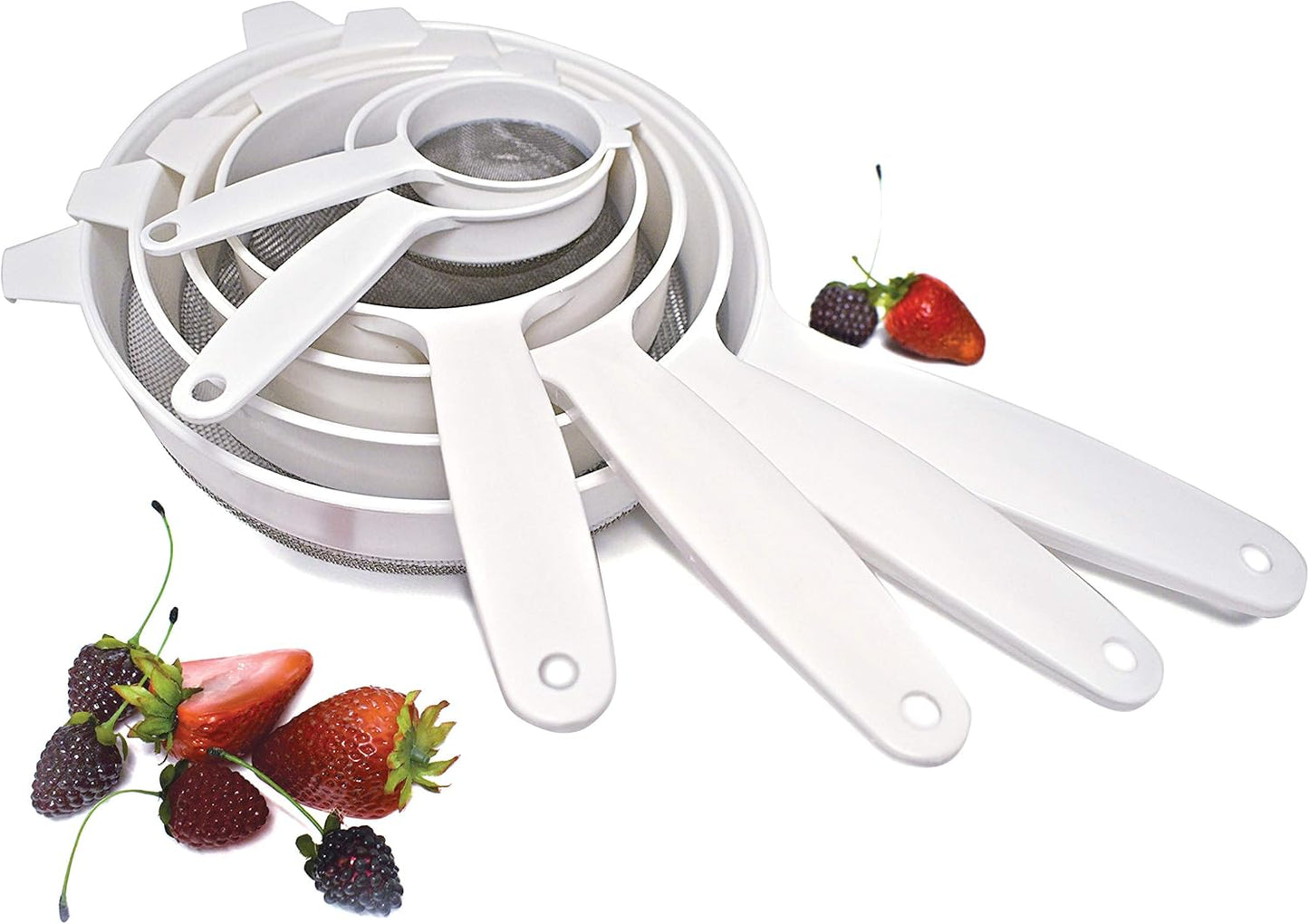 2132 Strainer, 2.5", White