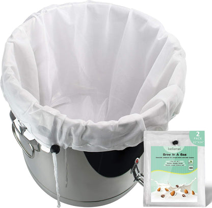 Brew Bag Reusable 22"×26" 250 Micron Fine Mesh Bag for Beer